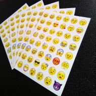 Emoji Sticker 240 Stück 