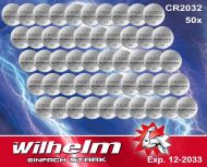 50 Stück Batterien CR 2032 Ultra Lithium 