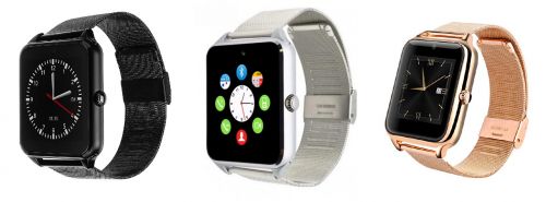 Smartwatch GT08 mit Metall-Armband