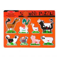 Sound Puzzle Farm Tiere